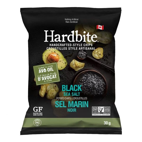 新品- Hardbite 洋芋片綜合箱 (黑色海鹽口味/蜂蜜芥末口味/田園綠芥末口味 各6包)