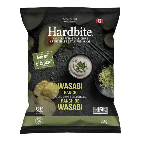 新品- Hardbite 洋芋片綜合箱 (黑色海鹽口味/蜂蜜芥末口味/田園綠芥末口味 各6包)