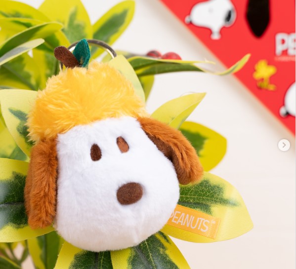SNOOPY 全新柑桔造型 掛飾