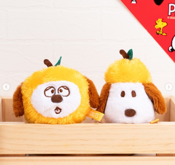 SNOOPY 全新柑桔造型 掛飾