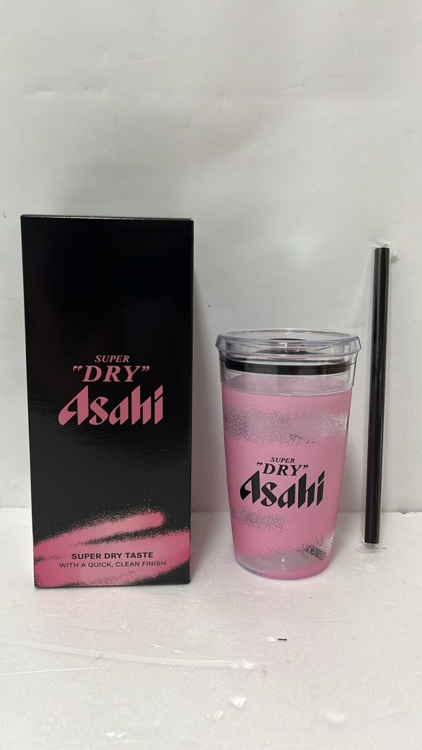 ASAHI SUPER DRY 限量「BLACKPINK粉紅冷飲杯」450ML