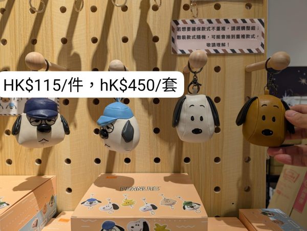 WhatsApp Image 2025-10-24 at 14.35.12 SNOOPY 快閃店商品 頭型皮革吊飾盲盒 (單盒)