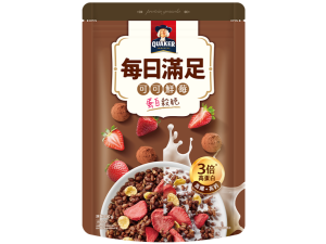 桂格每日滿足蛋白穀脆 可可鮮莓250G