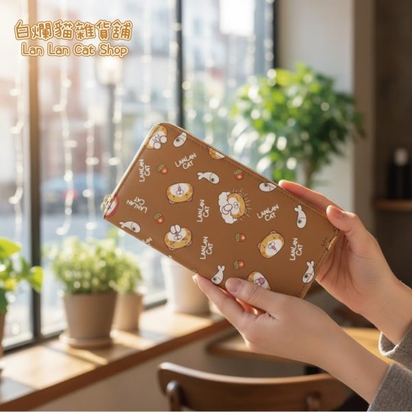 15 白爛貓雜貨舖-白爛貓長皮夾