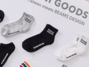 7-ELEVEN X BEAMS 台灣限定聯名系列 G ) MIT 台灣製短襪