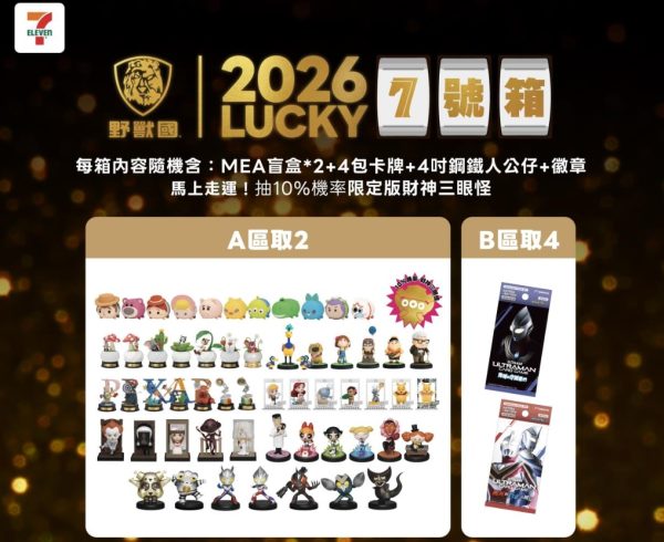 -野獸國 2026 LUCKY7 號福箱
