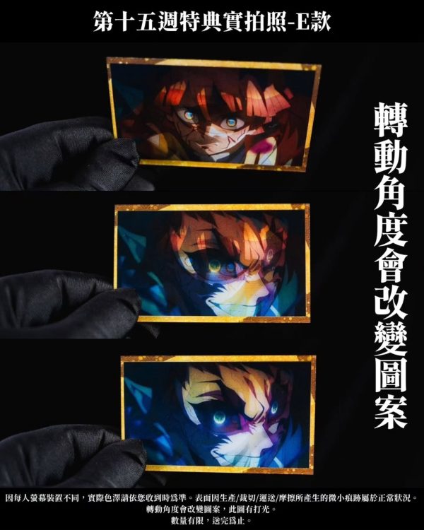 579434068_1260182306155097_8495402852012093862_n 《劇場版「鬼滅之刃」無限城篇 第一章 猗窩座再襲》 「劇照光柵小卡 第三彈」善逸!!獪岳!! (共二款,隨機贈送)