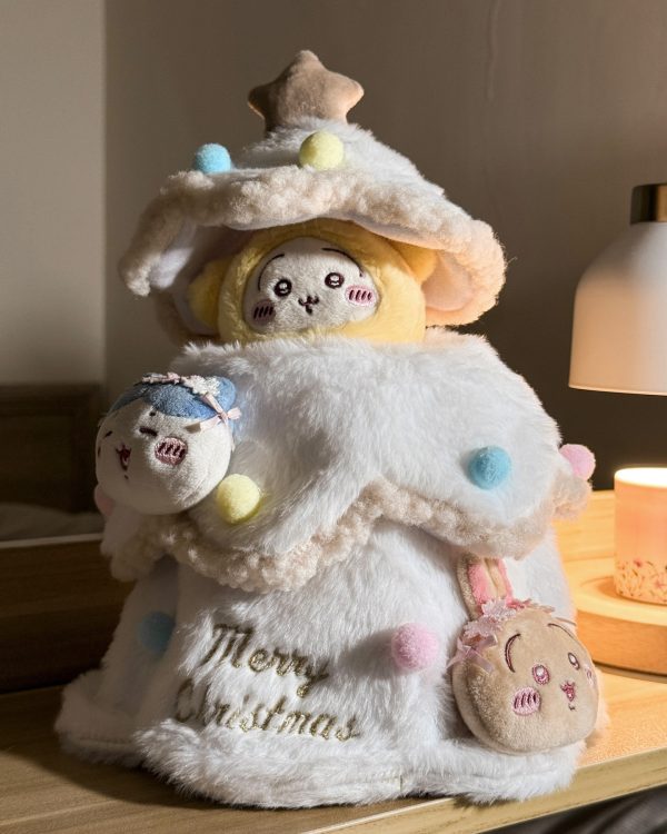 FAMILY MART 全家 白色聖誕樹置物盒