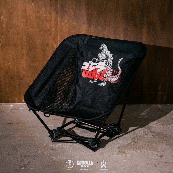 GODZILLA 哥吉拉 戰焰露營椅 聯名款 【預購】CAMPFIRE X GODZILLA 聯名系列 GODZILLA 哥吉拉 戰焰露營椅 聯名款