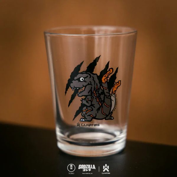 GODZILLA 哥吉拉 熱炒啤酒杯兩入組 聯名款2 【預購】CAMPFIRE X GODZILLA 聯名系列 GODZILLA 哥吉拉 熱炒啤酒杯兩入組