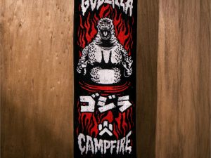 GODZILLA 哥吉拉 純棉運動毛巾 聯名款 【預購】CAMPFIRE X GODZILLA 聯名系列 GODZILLA 哥吉拉 純棉運動毛巾 聯名款