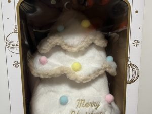 FAMILY MART 全家 白色聖誕樹置物盒