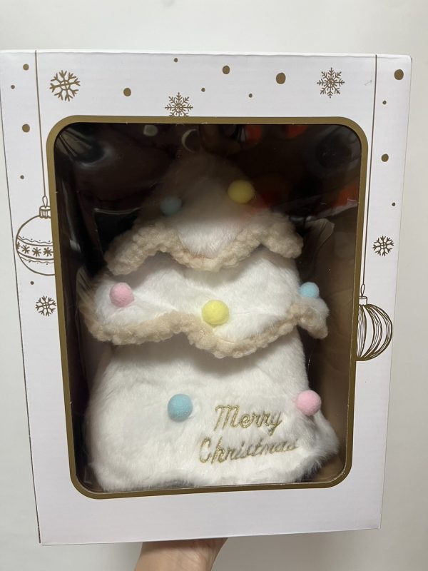 FAMILY MART 全家 白色聖誕樹置物盒