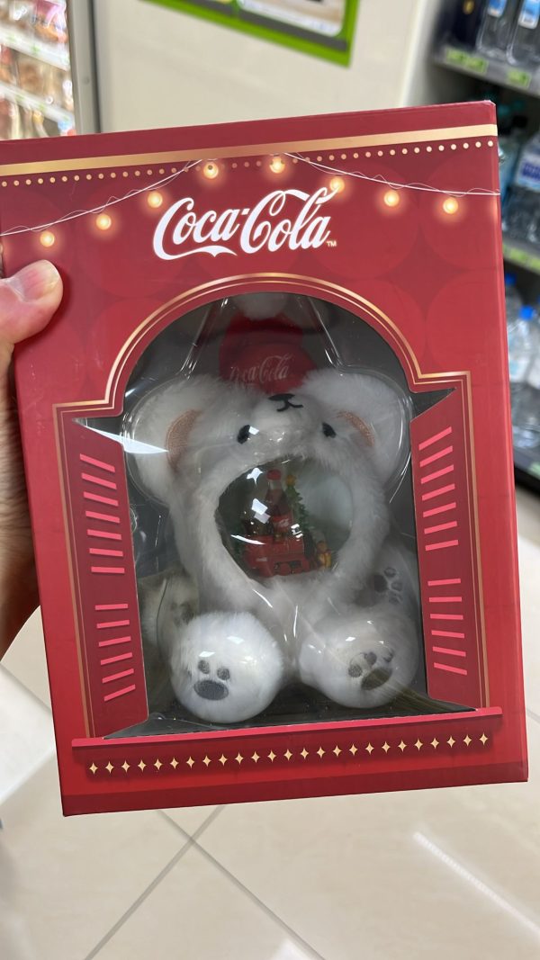 全家FAMILY MART 聖誕季 D ) 可口可樂水晶球