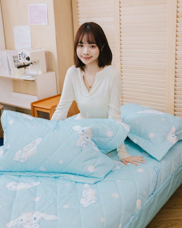 卡通石墨烯寢具 系列G (2025/11/06-12/30)卡通石墨烯寢具 系列 石墨烯雙人鋪棉床包枕套組