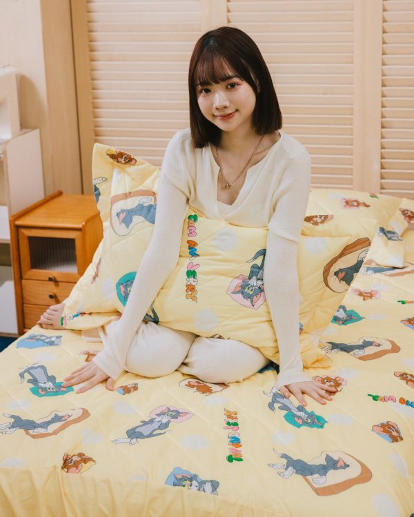 卡通石墨烯寢具 系列J (2025/11/06-12/30)卡通石墨烯寢具 系列 石墨烯雙人鋪棉床包枕套組