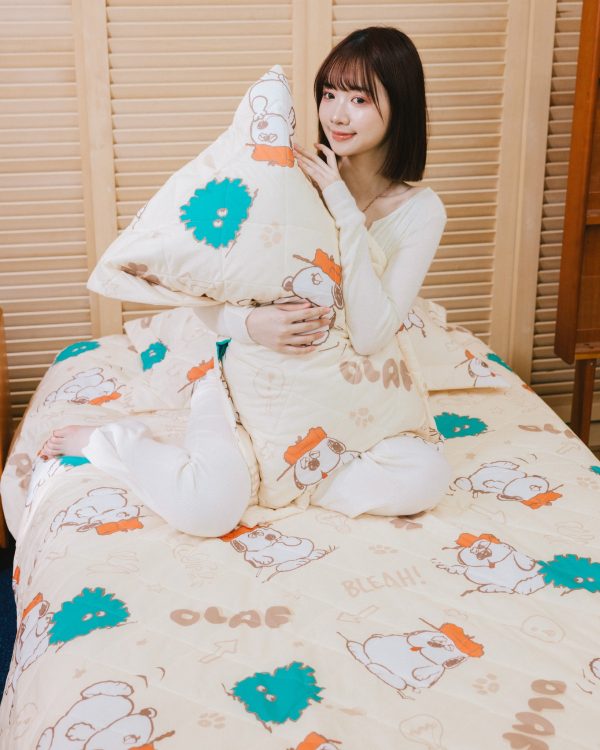 卡通石墨烯寢具 系列K (2025/11/06-12/30)卡通石墨烯寢具 系列 石墨烯雙人鋪棉床包枕套組