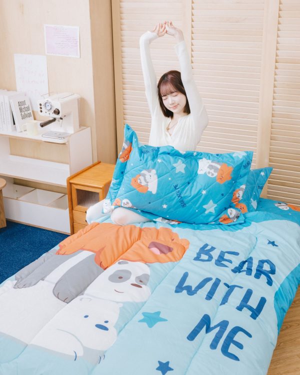 卡通石墨烯寢具 系列L (2025/11/06-12/30)卡通石墨烯寢具 系列 石墨烯雙人鋪棉床包枕套組