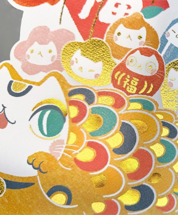 有空 金魚貓 福星幫春聯6 【預購】有空 金魚貓 福星幫春聯