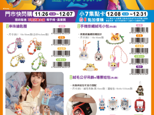 電商代購模版 (1) (2025/11/26- 2025/12/31) 《動物方城市2》可愛週邊