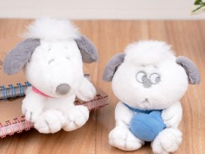 SNOOPY 快閃店 新品 -  花生漫畫毛茸茸玩偶吊飾