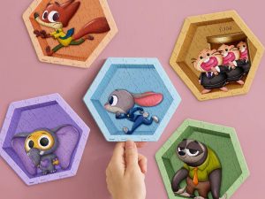 動物方城市拼圖系列-五件組 動物方城市拼圖系列