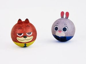 存錢球套裝120片 動物方城市拼圖系列-存錢球套裝120片